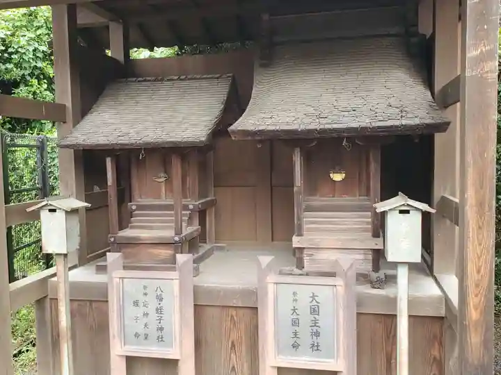 大宝神社の末社・摂社