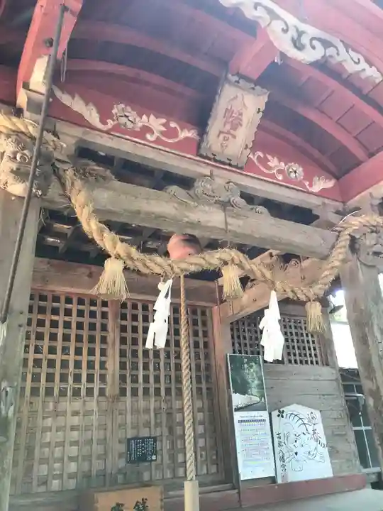 吉部八幡宮の本殿・本堂