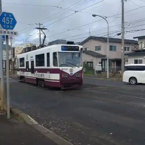 函館厳島神社の周辺