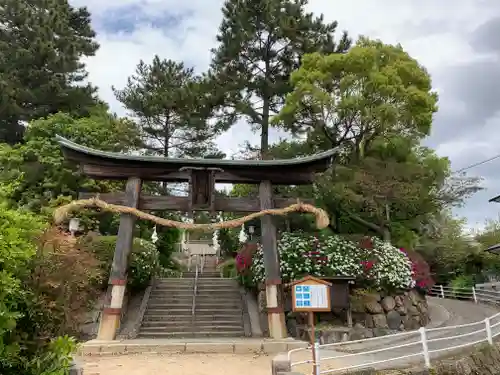 森・深江・青木 総氏神　稲荷神社の鳥居