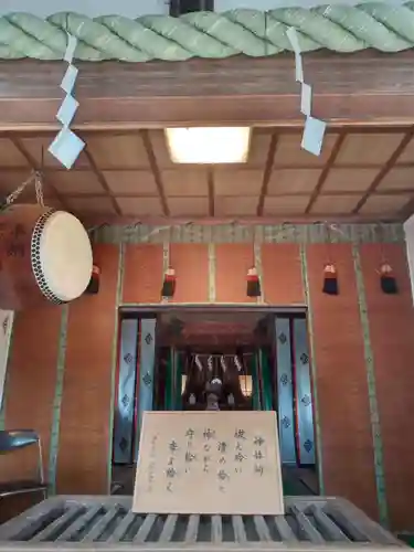 八幡神社の本殿・本堂