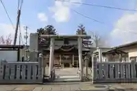 相馬妙見宮初發神社の鳥居