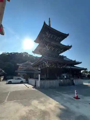 水間寺の塔