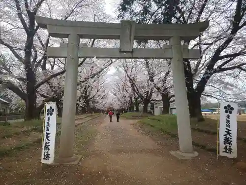 東蕗田天満社の鳥居