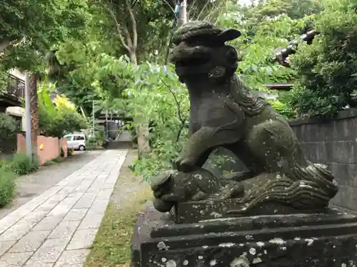 五所神社の狛犬