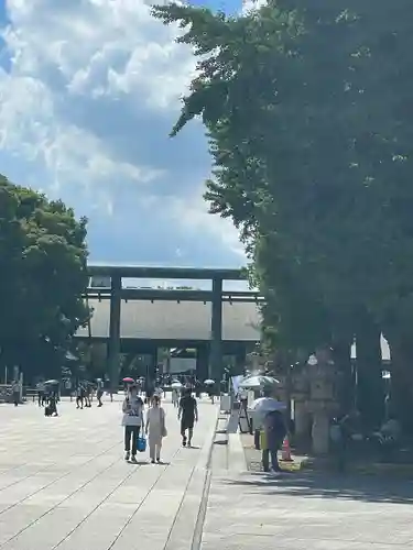 靖國神社の鳥居