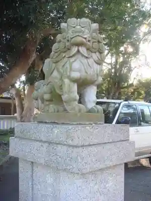 玉前神社の狛犬