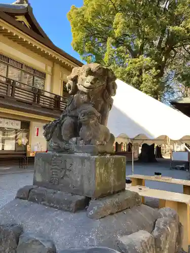 谷保天満宮の狛犬