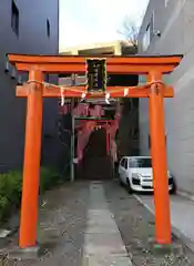 中本一稲荷神社の鳥居