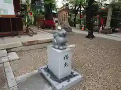 三輪神社の狛犬