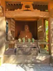 白笹稲荷神社の像