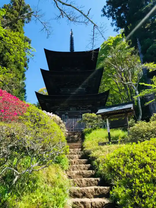 国宝 大法寺の塔