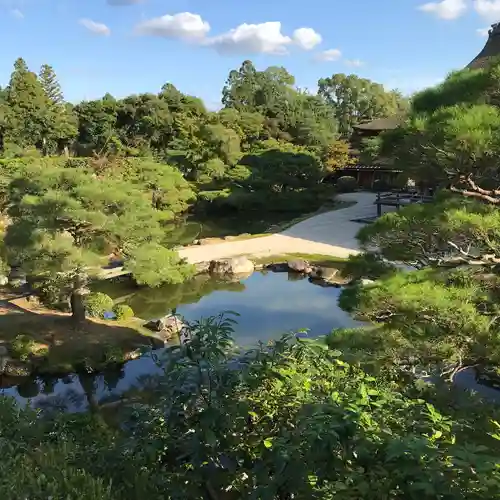 仁和寺の庭園