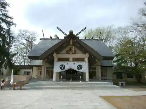 帯廣神社の本殿・本堂