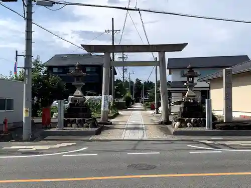 子守神社の鳥居