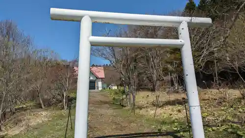 藻散布神社の鳥居