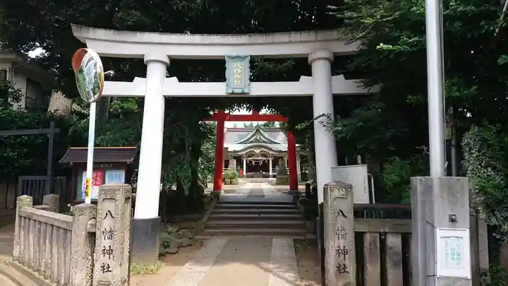 天沼八幡神社の鳥居