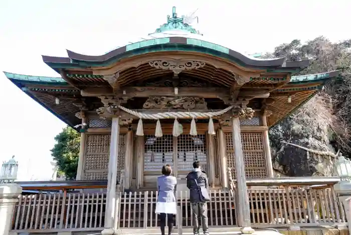 和布刈神社の本殿