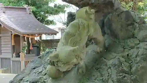 八幡橋八幡神社の狛犬