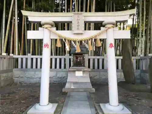 不知森神社の鳥居