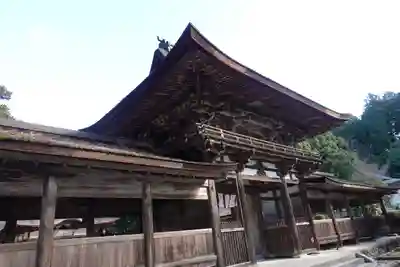 油日神社の山門・神門