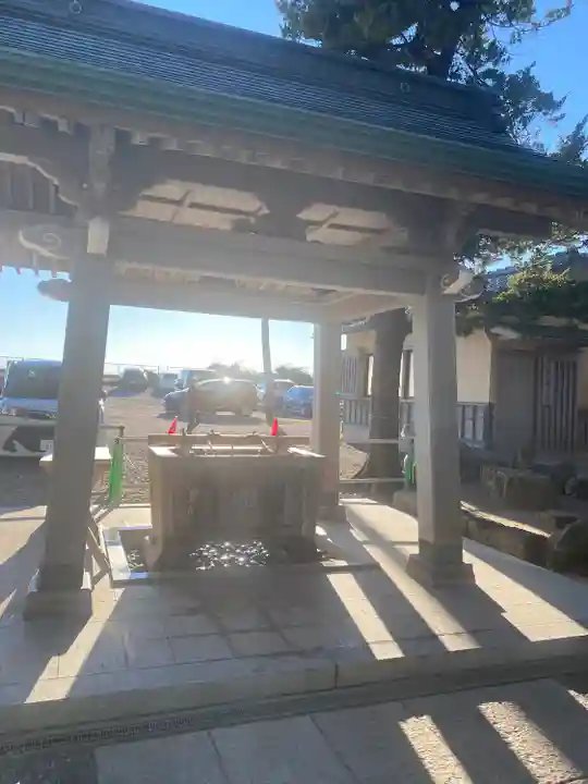 森戸大明神(森戸神社)の手水舎