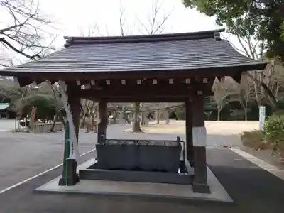 靜岡縣護國神社の手水舎