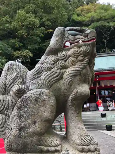 徳島眉山天神社の狛犬