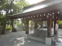 兵庫縣姫路護國神社の手水舎
