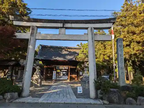 甲斐國一宮 浅間神社の鳥居