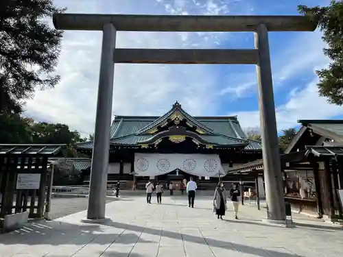 靖國神社の鳥居