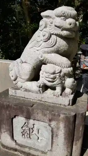 來宮神社の狛犬