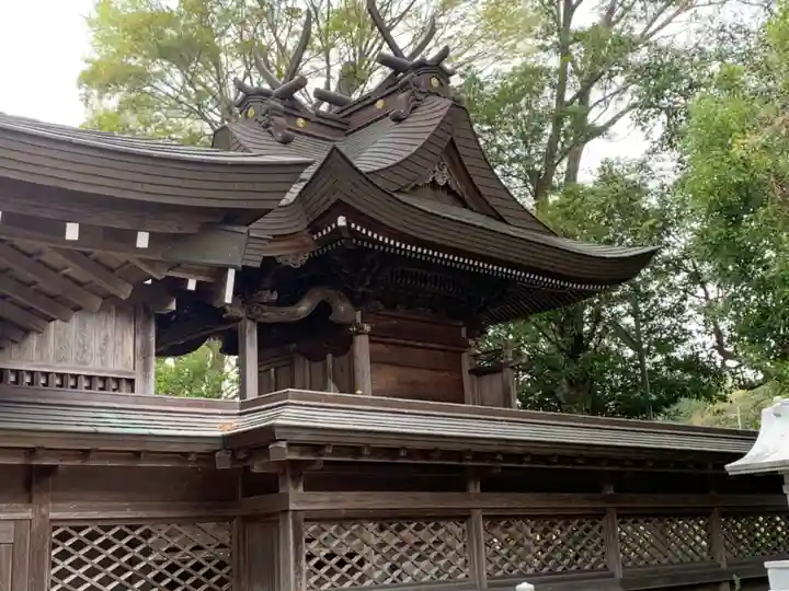 顕宗仁賢神社の本殿・本堂