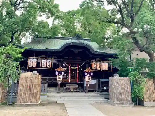 海老江八坂神社の本殿・本堂