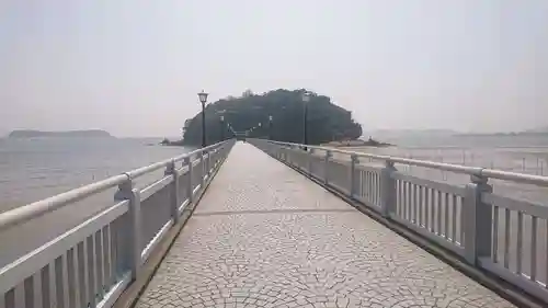 八百富神社の周辺