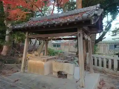素盞鳴神社の手水舎