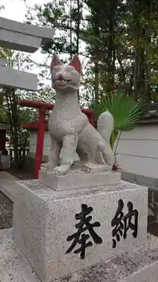 正ノ木稲荷 稲積神社の狛犬