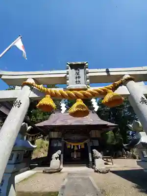 長屋神社の本殿・本堂