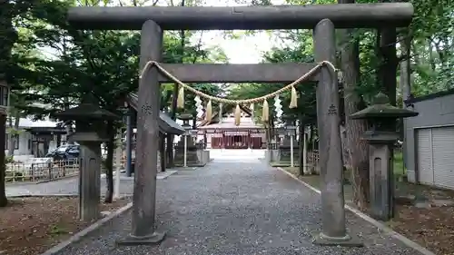 新琴似神社の鳥居