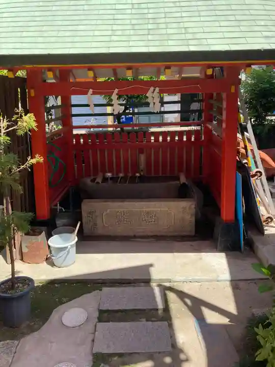 尼崎えびす神社の手水舎