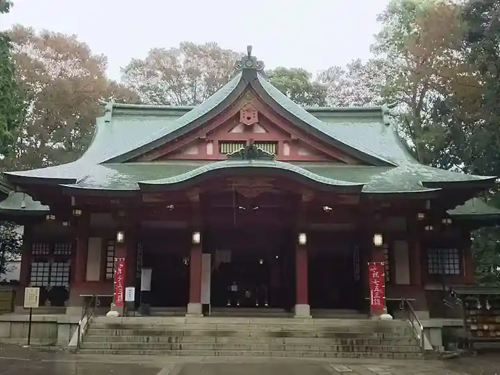 世田谷八幡宮の本殿・本堂