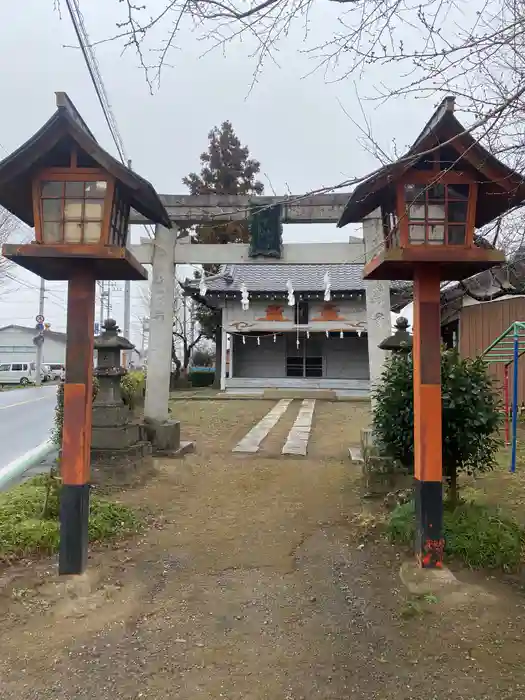 八幡神社の鳥居