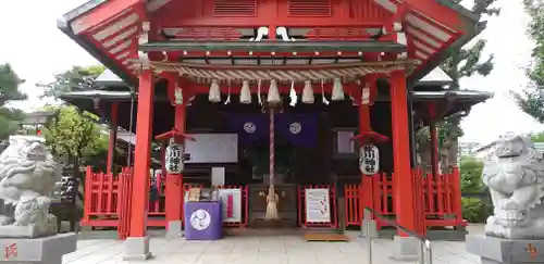 葛飾氷川神社の本殿・本堂