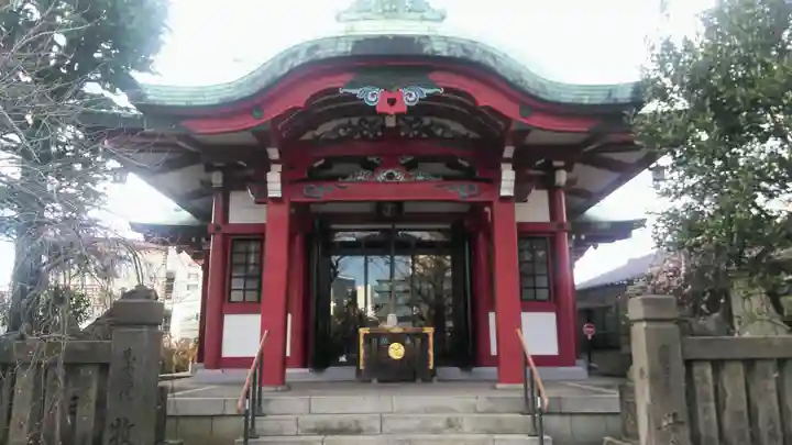 筑土八幡神社の本殿・本堂