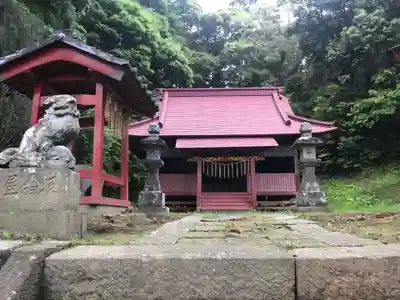 谷上神社の本殿・本堂