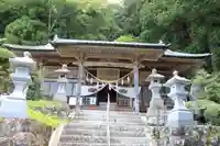 木幡山隠津島神社(二本松市)の本殿・本堂