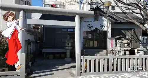 堀切天祖神社祖霊社の鳥居