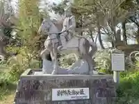 上の丸稲荷神社の像