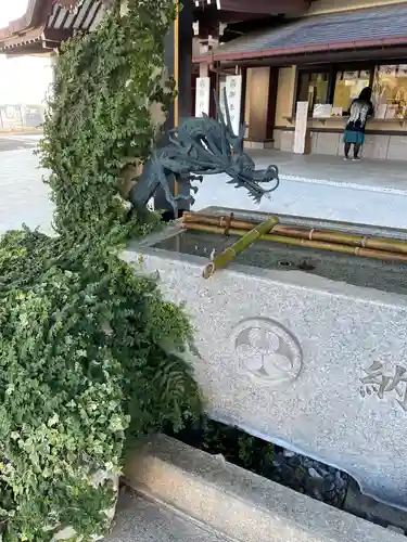 水戸東照宮の手水舎