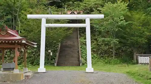 厚岸神社の鳥居